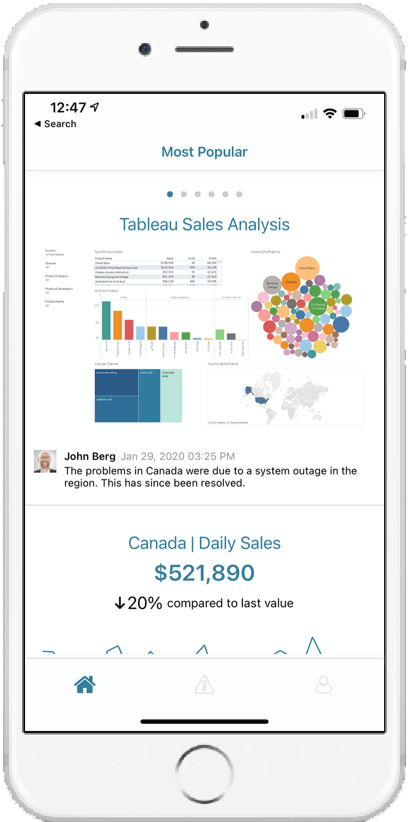 Metric Insights Mobile App